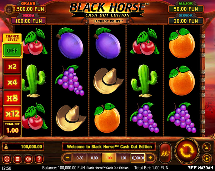 black horse cash out edition