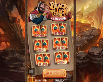 black jack scratch