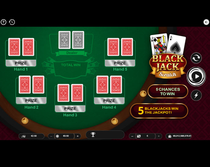 black jack scratch (spinoro)
