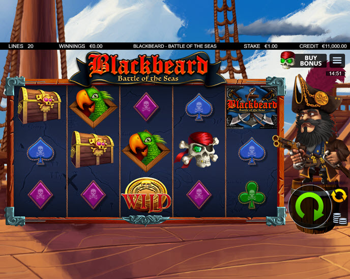 blackbeard battle of the seas