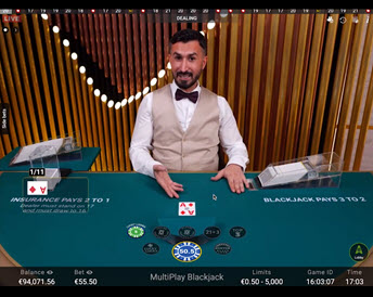 blackjack (authentic gaming)