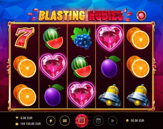 blasting rubies