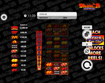 blazin hot 7s stack em up
