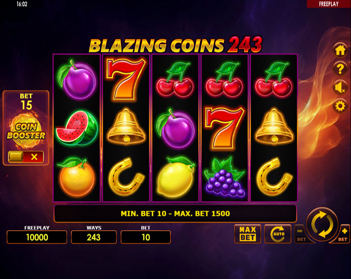 blazing coins 243