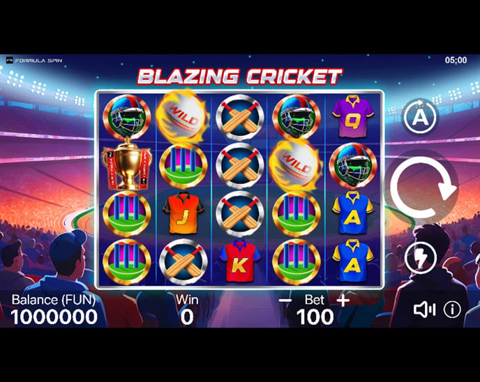 blazing cricket