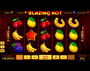 blazing hot