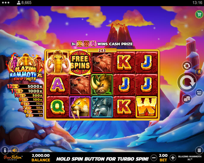 blazing mammoth xl