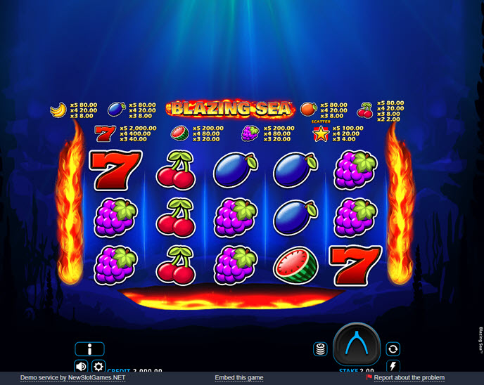 blazing sea 5