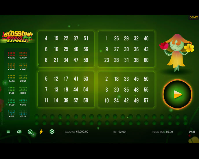 blossom bingo express