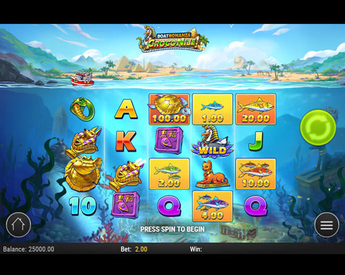 boat bonanza croconile!
