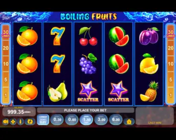 Boiling Fruits