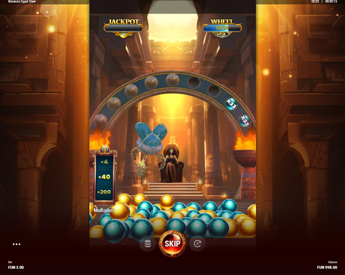 bonanza egypt claw