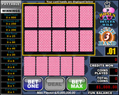 bonus deuces wild 3 hands