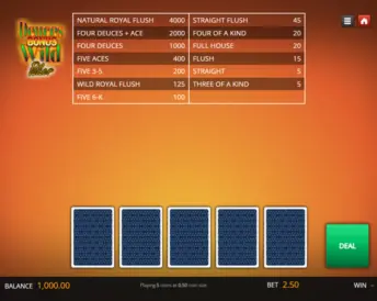 Bonus Deuces Wild (Genii)