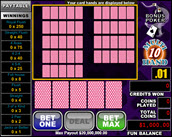 bonus poker 10 hands
