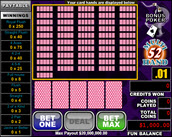 bonus poker 52 hands