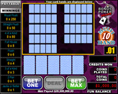 bonus poker deluxe 10 hands