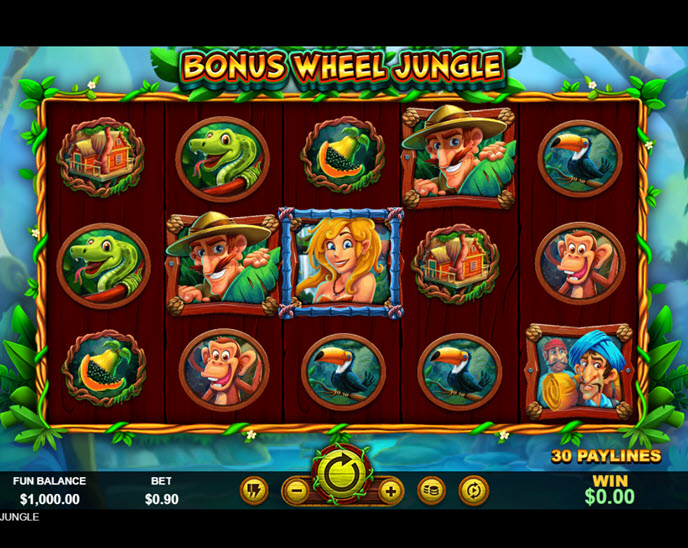 bonus wheel jungle