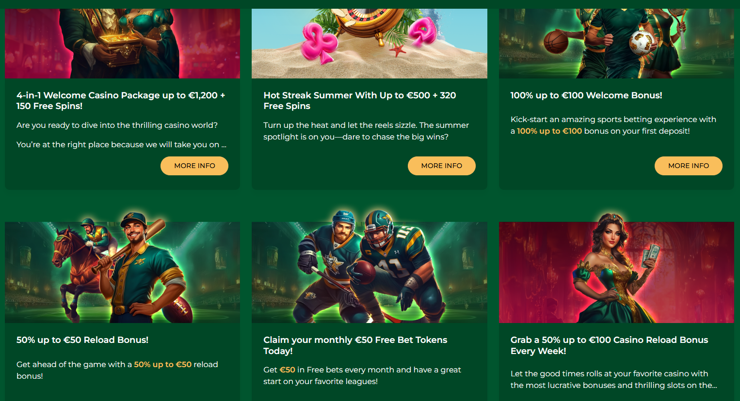 Bonuses and Promotions
