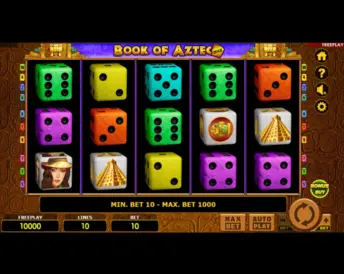Book of Aztec Dice