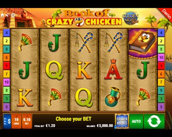 book of crazy chicken golden nights