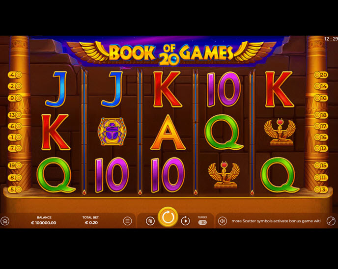 book of games 20