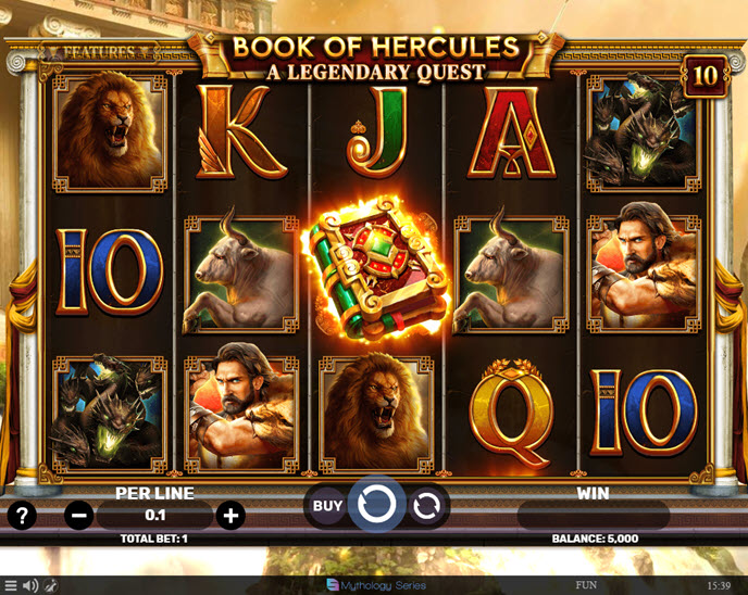 book of hercules – a legendary quest