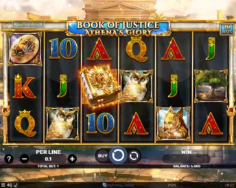 Book of Justice Athena’s Glory