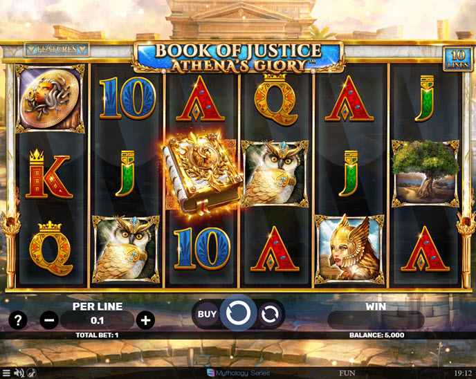 book of justice athena’s glory