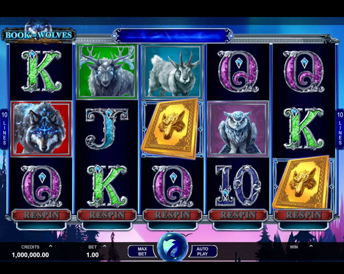 book of wolves (microgaming)