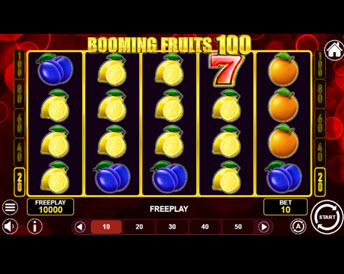 booming fruits 100