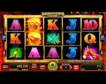 boomtown gold mine