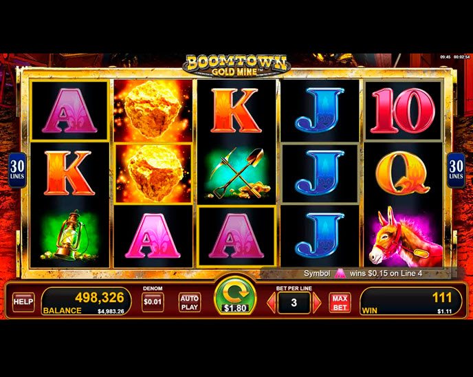 boomtown gold mine