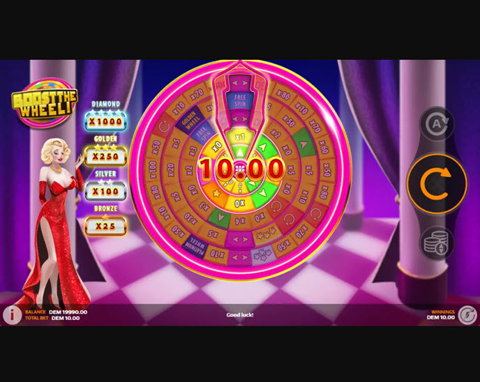 boost the wheel