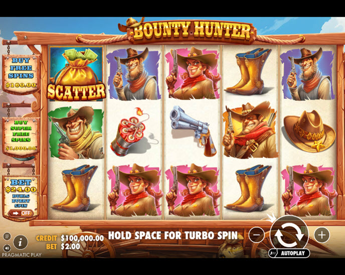 bounty hunter (pragmatic play)