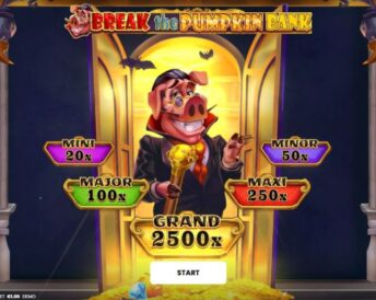Break the Pumpkin Bank