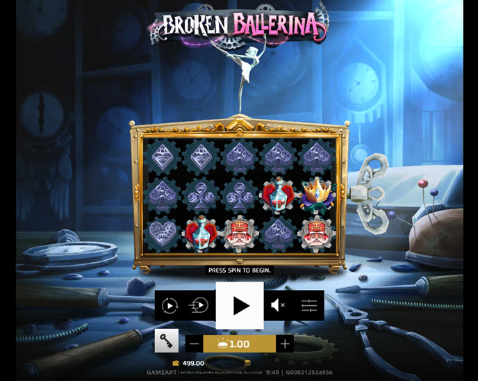 broken ballerina