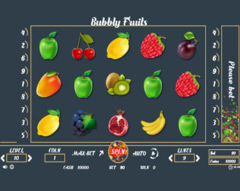 bubbly fruits