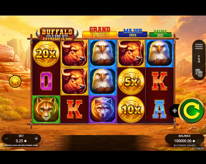 buffalo hold and win extreme 10,000