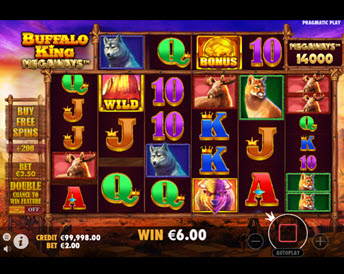 buffalo king megaways
