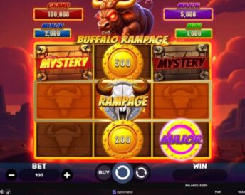 Buffalo Rampage – Blast The Bonus 3×3