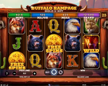 Buffalo Rampage Hold & Hit