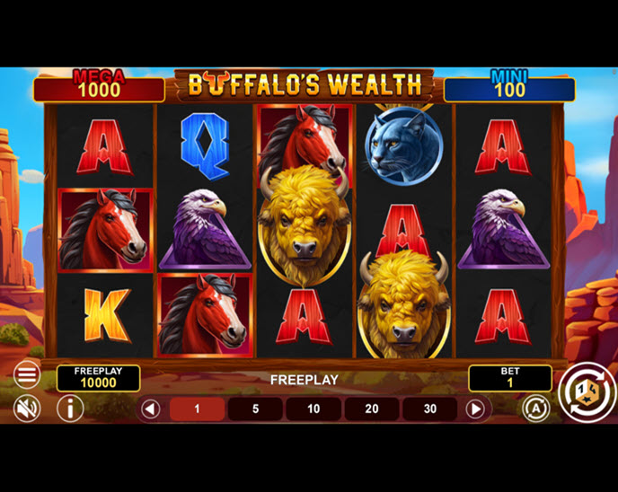 buffalo's wealth win spins