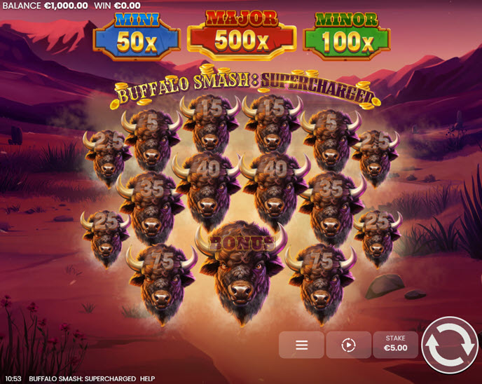 buffalo smash: supercharged