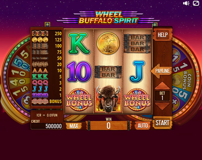 buffalo spirit wheel (3×3)