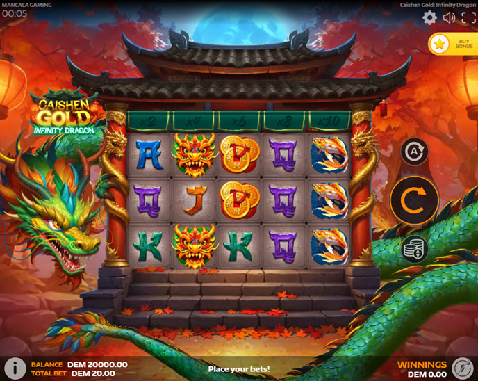 caishen gold: infinity dragon