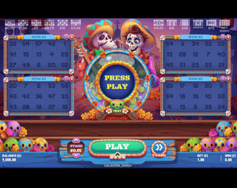 calavera bingo