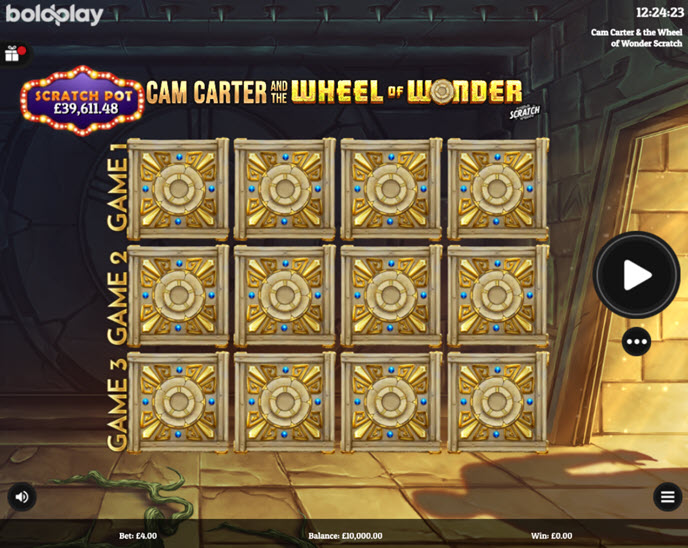 cam carter & the wheel of wonder scratch
