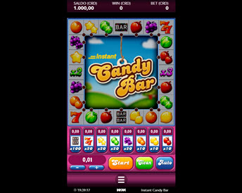 candy bar slider
