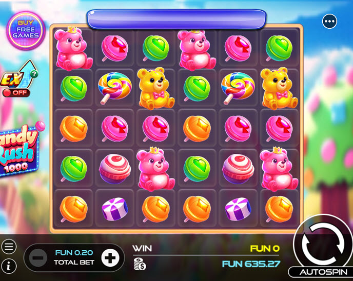 candy rush 1000